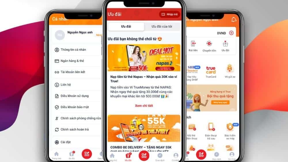 ví điện tử Truemoney