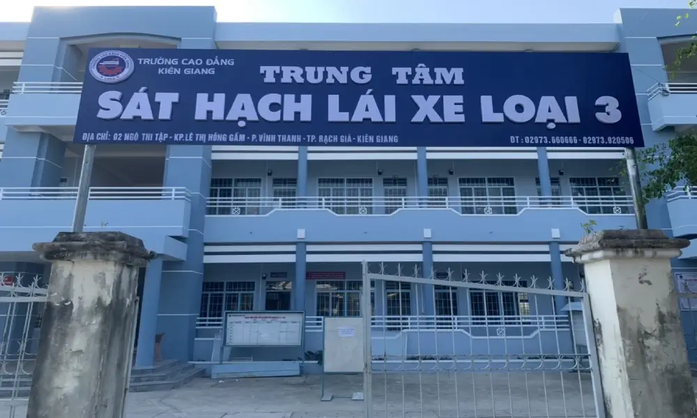 đổi bằng lái xe ở Kiên Giang 