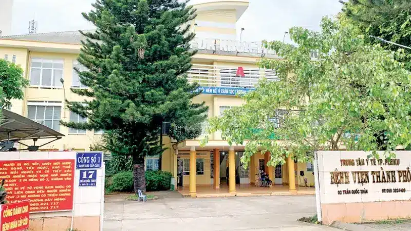 Trung tâm Y tế thành phố Pleiku 