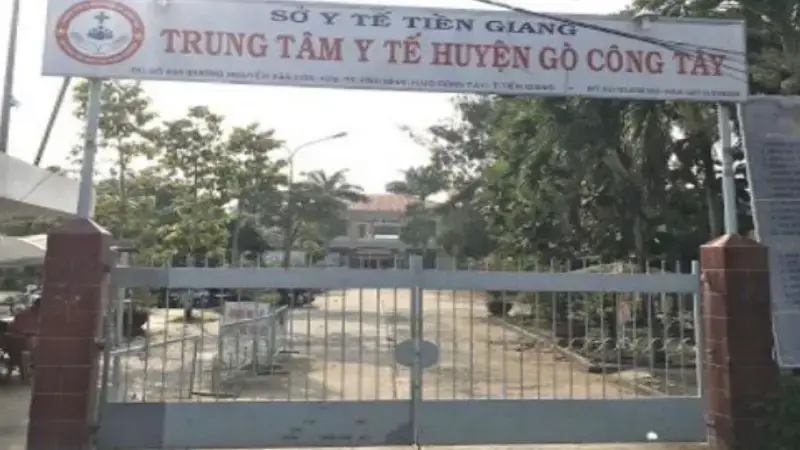 trung tâm y tế huyện Gò Công Tây